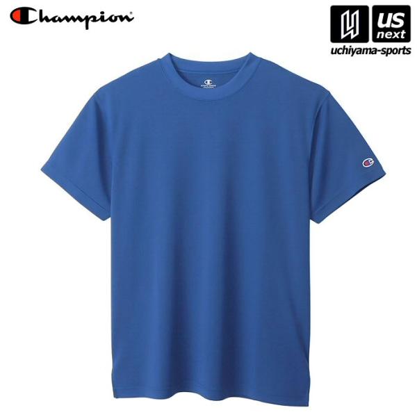 チャンピオン メンズ ショートスリーブTシャツ ブルー [M便 1/1](取り寄せ)(自社)
