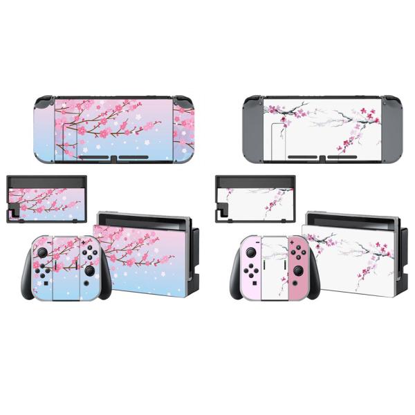 桜 ニンテンドースイッチ 保護ステッカー 2タイプ