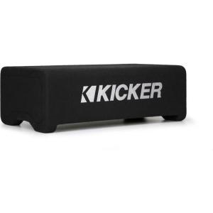 48CDF104 25cm (10インチ) 4Ω Max.300W CompTシリーズ 下向き設置 場所取らない キッカー Kicker｜USA Audio