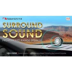 NSQ-M250 センターサラウンドスピーカー 63.5mm（2.5インチ）4Ω Max.1800W...