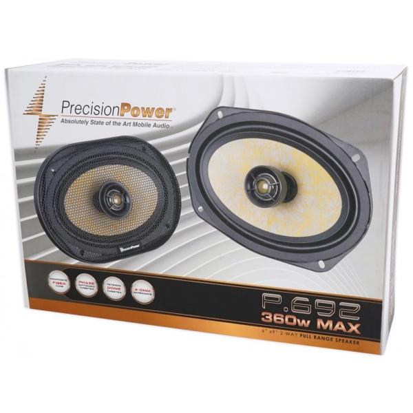 P.692 15.2x22.8cm (6x9インチ) Max.360W POWERシリーズ プレシジ...