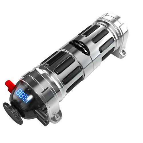 SCX-4 4Ｆ ブルーLED電圧計付 Soundstream サウンドストリーム