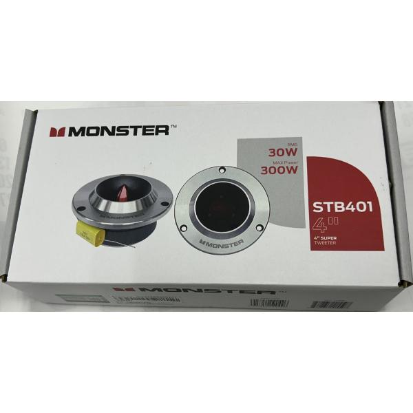 STB401 9.7cm (4インチ) Max.600W 2個 (1ペア) モンスターオーディオ M...