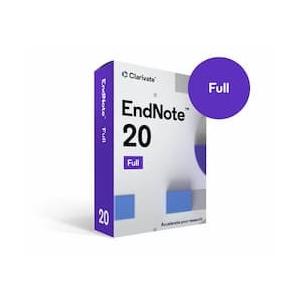 EndNote 20 パッケージ版 (Win/Mac） 文献管理 論文作成支援ソフト