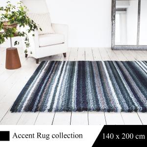 ラグマット 日本 ストライプ柄 おしゃれ ホットカーペット対応 ポイント2倍 送料無料 出色