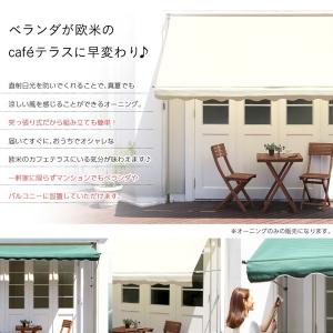 オーニング 手動 3m 出荷 日よけ 雨よけ Diy シェード オーニングテント おしゃれ ポイント2倍 送料無料 テント
