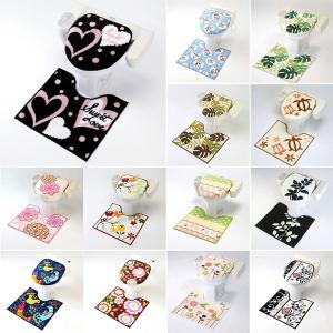 トイレマット 洗浄用フタカバー ウォシュレットトイレ蓋カバー