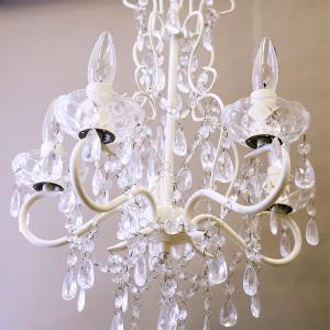 シャンデリア　4灯　レトロ 東谷 シャンデリア ライト 電気 4灯 シンプル リモコン付き 照明