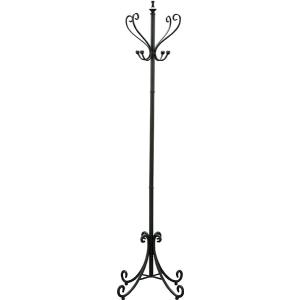 コートハンガー ポールハンガー アイアン アンティーク調 アラベスク