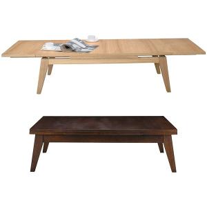 東谷 伸縮テーブル バタフライテーブル 伸長テーブル 天板 伸びる