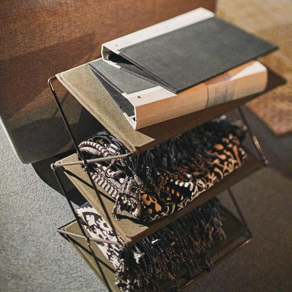 シェルフ 折りたたみ 折り畳み 棚 ラック 小物収納 リビング サイドテーブル カジュアル アメリカ...