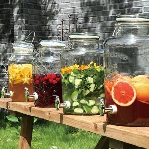 リビング ドリンクサーバー 2.5L クリア ガラス : 永光屋 - 通販