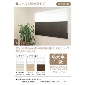 ハニカムシェード ツイン 遮光1級 オーダー ...の詳細画像1