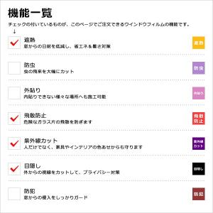 窓ガラスフィルム シート 窓ガラス フィルム ...の詳細画像2