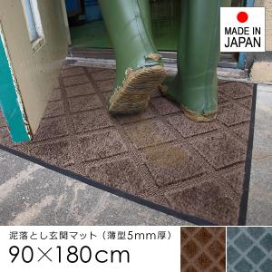 クリーンテックス・ジャパン 玄関マット 屋外 90×180cm 大判 泥落とし