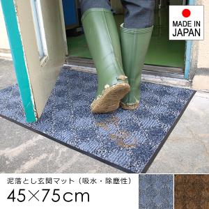 クリーンテックス・ジャパン ドアマット 屋外 玄関マット 75×90cm 薄い