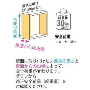 壁掛けフック 石膏ボード用 壁付け 壁面 取り...の詳細画像2