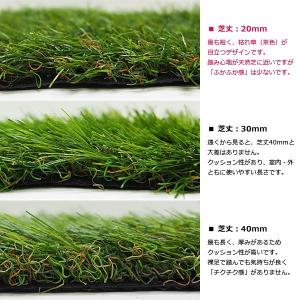 人工芝 幅 1m 長さ 9m 厚み 20mm ...の詳細画像3