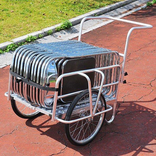 アルミリヤカー 小型 台車 運搬 折り畳み タイヤ 20インチ ミニ 折りたたみ 折り畳み 園芸 農...