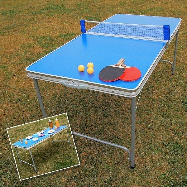 卓球台 折りたたみ式 家庭用 卓球セット おもちゃ 屋外 屋内 折り畳みテーブル ラケット ピンポン...