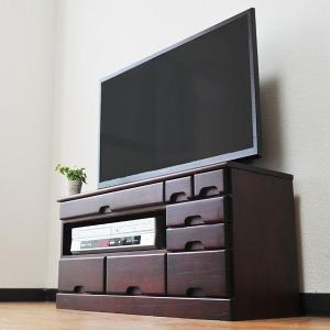 IKIFLY 収納チェストロータイプ テレビ台 テレビボード 引き出し