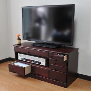 テレビ台 完成品 コンパクト 木製 桐 引き出...の詳細画像5