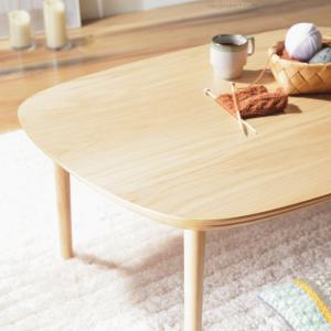 こたつテーブル 単品 コタツ 120×80cm 長方形 北欧 センターテーブル 