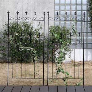 フェンス おしゃれ 低め 外構 柵 庭 白 ホワイト 黒 ヨーロピアン DIY 簡単 埋め込み 差し込み