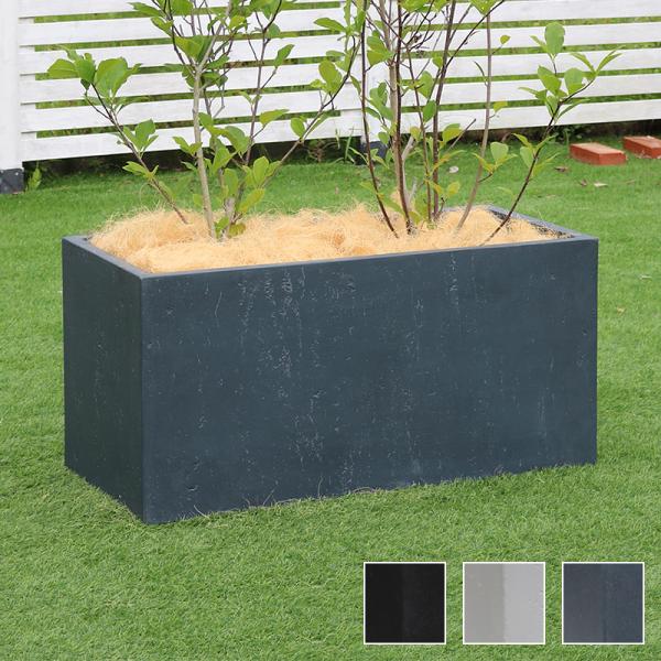 プランター 大型 おしゃれ 屋外 長方形 90cm 植木鉢 カバー コンクリート モダン 丈夫 頑丈...