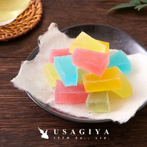 琥珀糖 砂糖菓子 寒天 いちご 苺 みかん 蜜柑...の商品画像