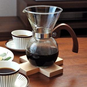コーヒーメーカー 3杯 おしゃれ レトロ アンティーク 二重構造 ロクサン｜usagi-shop