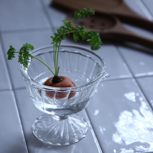 ガラス容器 水耕栽培 野菜 植物 花瓶 カップ フラワーベース インテリアグリーン 観葉植物 家庭菜...