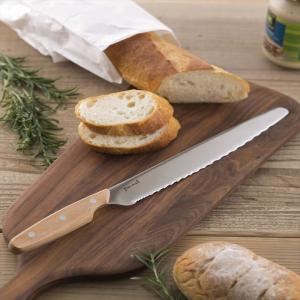 パン 包丁 ナイフ やわらかい 貝印 日本製 パン用 バケット 食パン サンドイッチ フランスパン