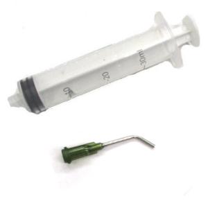 計量用 シリンジ 30ml セット (本体+45°カーブニードル) 計量注入器 プラモデル製作 工作...