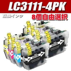 MFC-J738DN/DWN  インク 8個自由選択 プリンターインク ブラザー LC3111-4PK インクカートリッジ｜usagi