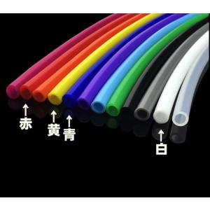 シリコンチューブ カラー 青 内径6mm 外径...の詳細画像1