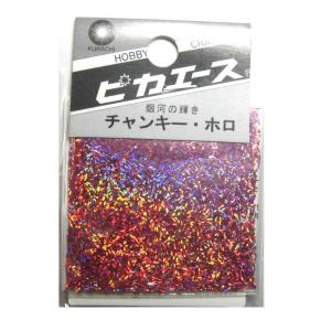 ピカエース チャンキー ホロ No.885 レッド クラチ 内容量:約0.5g W28