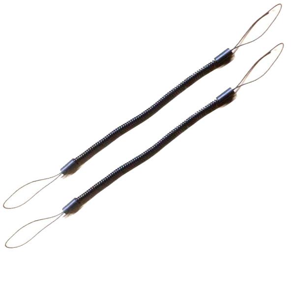 コイルコード 2本 スマホタッチペン などに 軽量物用 (T46)