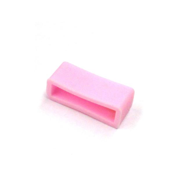 腕時計 バンドループ 内径22mm 交換 修理 代用 ベルトループ シリコン 1個 ピンク (MT3...