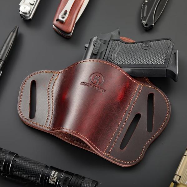 KOSIBATEOWB レザーホルスター 1911 ホルスター OWB、レザーカバー