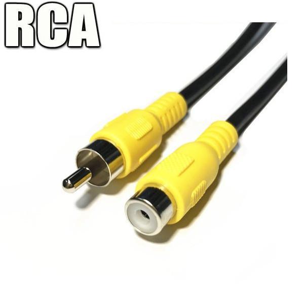 映像ケーブル 1ｍ AVケーブル 1RCA(オス)−1RCA(メス) AV端子 ゲーム機 モニター ...
