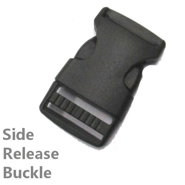サイドリリースバックル  (黒)  25mmテープ用 1個 (Z84) SR25