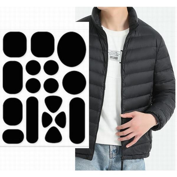 1シート 補修シール 200mmx150mm 防水マルチパターン パッチ リペアシール ダウン 衣服...