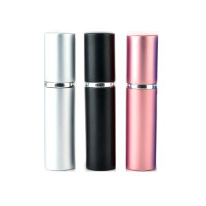 アトマイザー 香水 おしゃれ スプレー (シルバー) かわいい 詰め替え