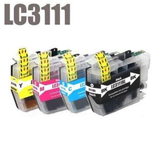DCP-J982N-B/W インク プリンターインク ブラザー 互換 LC3111-4PK 4色パッ...