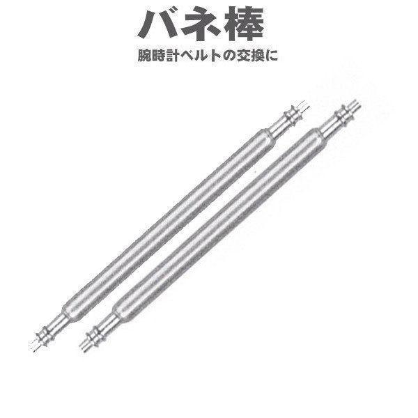 バネ棒 直径1.7mm 腕時計のベルトの交換に 選べる2本