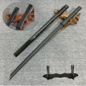 木刀大　13本まとめ売り　鞘・鍔（つば）付　黒鞘殺陣　舞踊刀　素振り　日本刀 Amazon | 木刀 金糸 赤 鞘付 鍔付 中刀 舞踊刀 全長74cm 踊り用