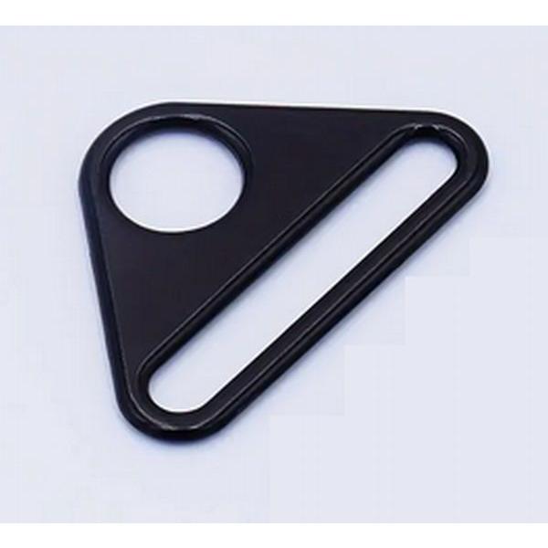 合金 三角カン 丸穴 三角形D字型リング ウェビング調整バックル(UE7)