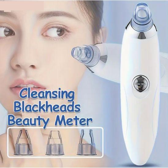 毛穴吸引器 ホワイト 電池式(別売) 毛穴ケア 鼻 毛穴 黒ずみ 毛穴汚れ いちご鼻 イチゴ鼻 スキ...