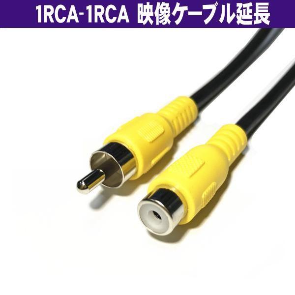 映像ケーブル 1.5ｍ AVケーブル 1RCA(オス)−1RCA(メス) AV端子 ゲーム機 モニタ...